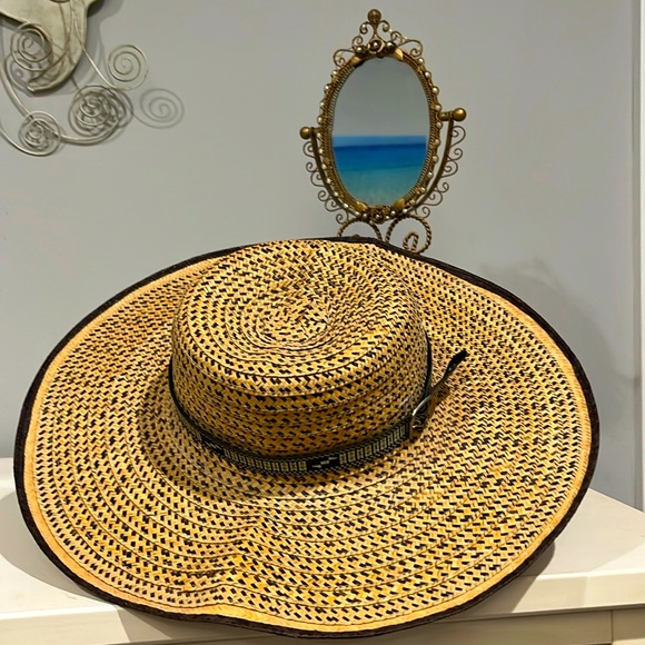 Handwoven Colombian straw hat - Picture 5 of 5